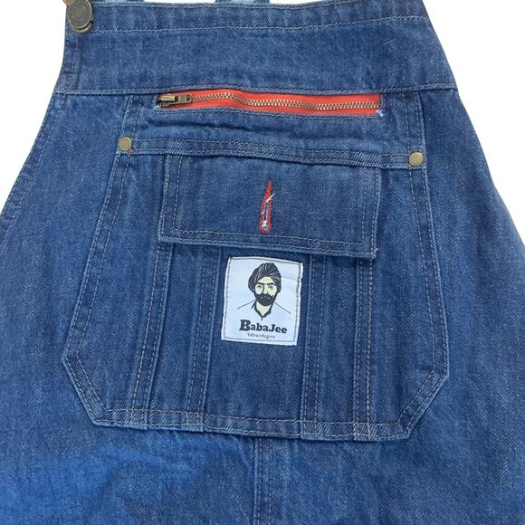 NEW BABAJEE MEN'S DENIM BIB OVERALLS SIZES 34 & 40 - Picture 6 of 12